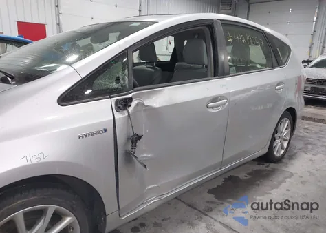 2012 Toyota Prius V Five from USA, damaged, VIN JTDZN3EU0C3107221